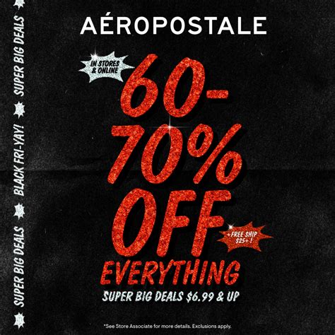 aeropostale black friday sale|aéropostale sale end date.